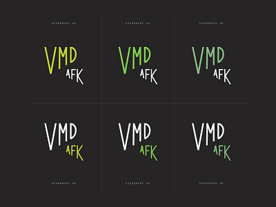 Vox Media Design AFK Branding Sketches