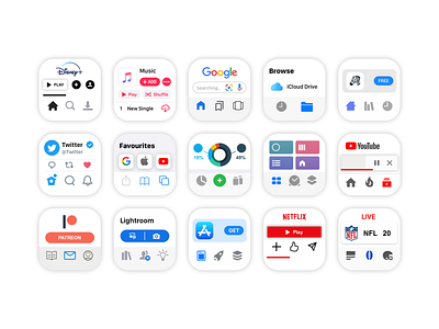 Peek Icon Pack for iOS branding cydia icon design icon pack ios ios app design jailbreak theme theme design vector