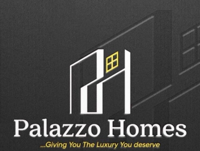 Palazzo real estate logo app branding business card design design emboss graphic design icon illustration illustrator gang logo logo branding logo design real estate logo ui vector