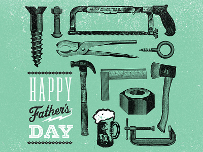 Happy Father's Day! design fathers day typography