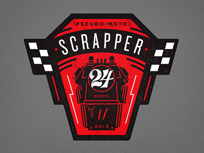 Scrapper24 part 2 badge design texture