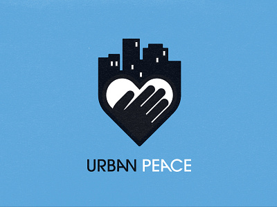 ✌️ city design heart icon illustration logo urban