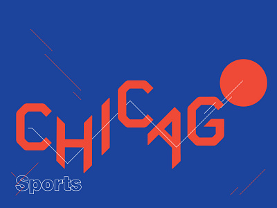 Chicago Lettering chicago design grid lettering modern typography