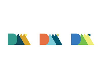 Denver Art Museum Logo Concepts branding color colors design flat flatdesign graphic graphic design graphicdesign graphics logo