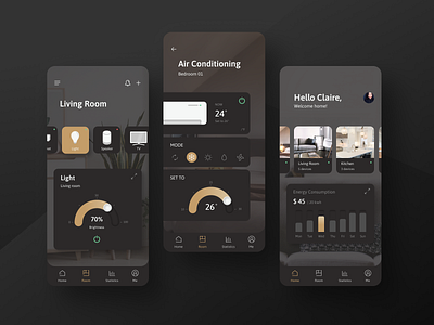 UI Challenge 007 | Settings for Home Devices app figma icon illustration mobile ui settings smarthome ui ui design uichallenge