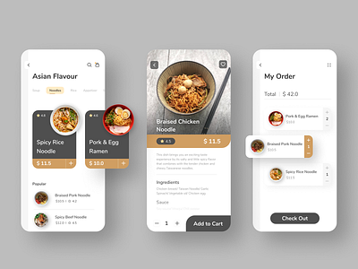 UI Challenge | Food Delivery App