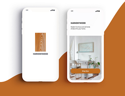 Furniture App design ui ux