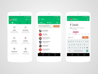 Chillr Payment Flow mobile payment payments upi