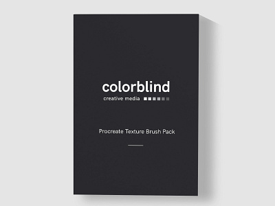 Colorblind Procreate Texture Brush Pack design graphic design illustration procreate procreate brushes sequential art