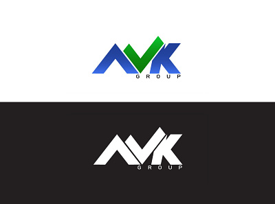avk branding illustration logo