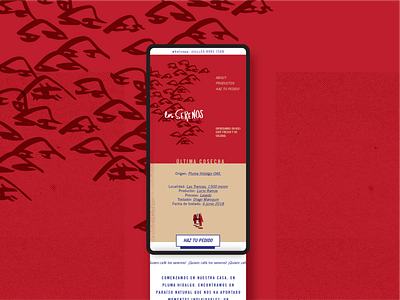 Responsive web for Los Serenos