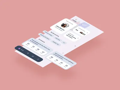 3D Effects in Figma 3d design graphic design inspiration mobile mockup ui ux