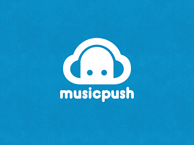 Musicpush branding logo