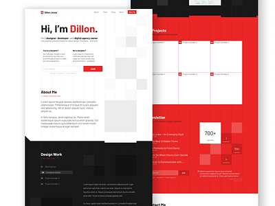 Personal Website Design web design