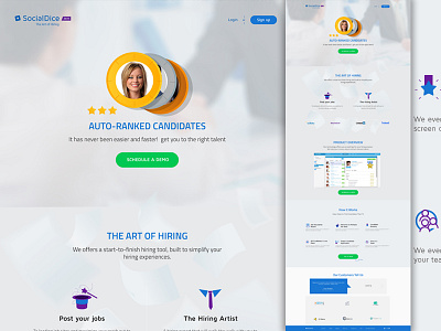 Landingpage-B app clean css guide landing page product page ui ux