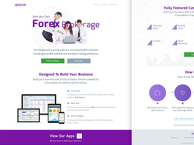 Landing Page app clean guide landing page product page ui ux