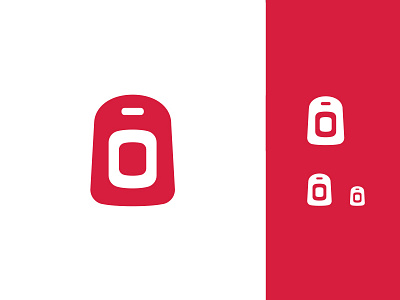 Omall Logo branding design icon icons identity logo mark red review smart space