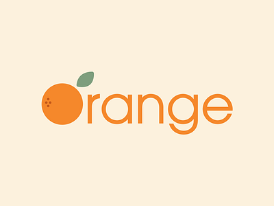 orange design flat graphicdesign graphics icon illustration illustrator minimal typography vector