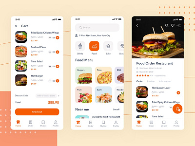 Foode - Delivery App Template Ui Kit #1