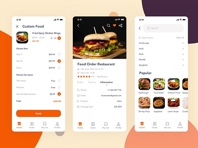 Foode - Delivery App Template Ui Kit #4