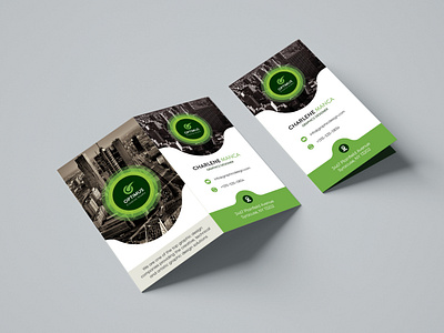 Vertical Business card Design vertical business card