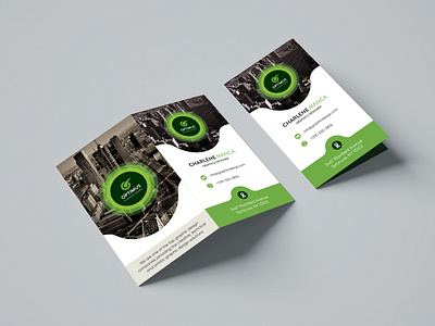 Vertical Business card Design