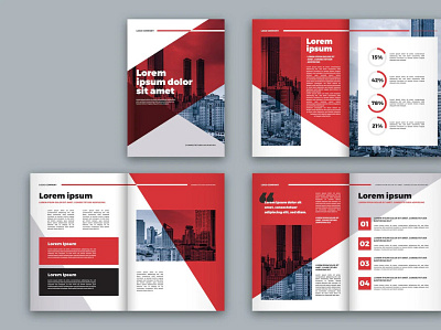 Elegant Company Profile Desing booklet design branding brochure catalog design comapny profile graphic design