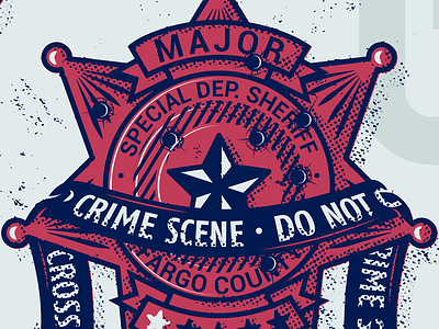 Fargo Season 2 detail fargo illustration police vector