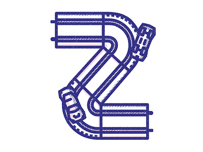 #36days_z 36days z 36daysoftype character design enisaurus freelance hire icon illustration london vector