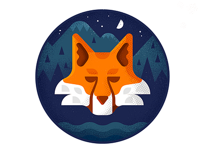 Fox character design enisaurus freelance hire icon illustration london vector