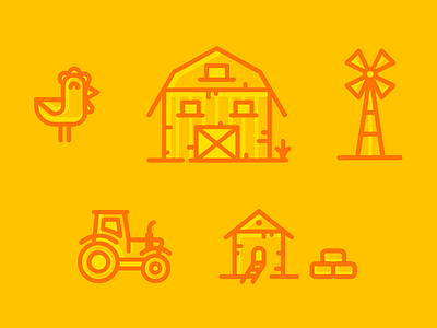 Atlanta Mag Illustration character design editorial farm hire icon iconography illustration magazine vector