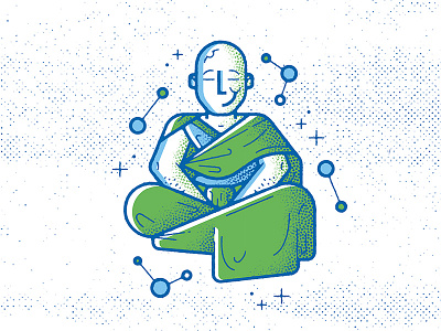 Matthieu Ricard biologist character happiness meditation mindfulness molecular monk science