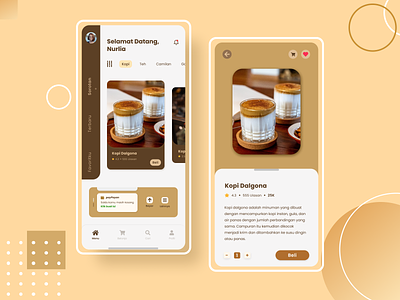 Coffee Shop App coffee shop exploration inspiration mobile app mobile design uidesign uiux