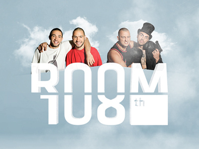 Room 108th 3d cover keynote logo pictograms presentation sky