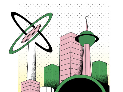 City city digital digitalart drawing future city futuristic illustration salipuma