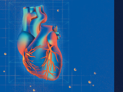 Supercharging Healthcare Innovation covid 19 digital digitalart editorial illustration graphic design healthcare heart illustration organs science simulate technology treatment