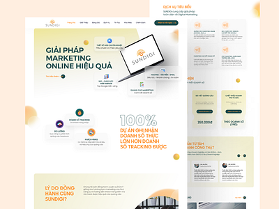 💻 Demo Layout Website SunDIGI Agency