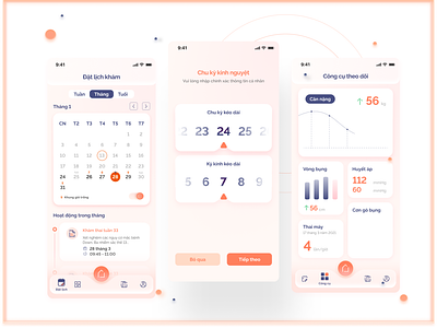 Pregnancy-Helper App UI Design - PregBe