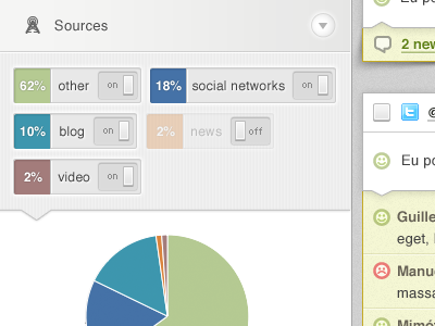 Enable/disable - Inverse filtering dashboard filter filtering inverse search switch switcher