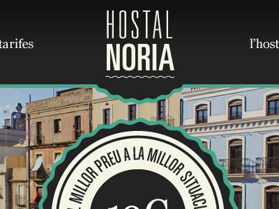 Header header hostel hotel tarragona