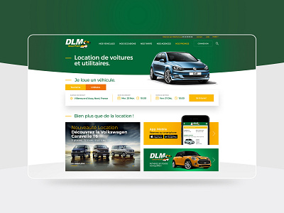 DLM - Redesign homepage identity work