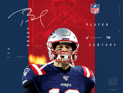 Tom Brady Poster 3d branding broadcast cinema4d design espn graphicdesign logo motion graphics sports