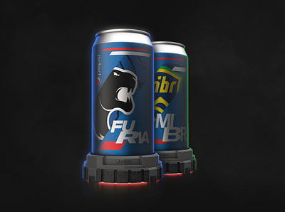 Soda Can Support P1 3d 3d animation 3d art artdirection design esports project