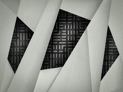 The Hidden Maze abstract abstract illustration abstraction airbrush artwork avantgarde cubism expressionism geometric german expressionism grain high contrast illustration labirynth monochrome shapes textured