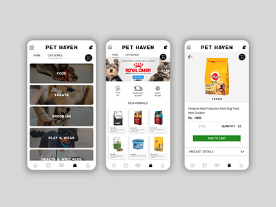 Pet Haven - Pet App Concept