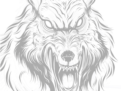 Herewip apparel drawing illustration werewolf yeti zombie