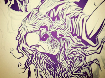 Yo, She-Wip, Let's Go! apparel character drawing illustration woman yeti zombie