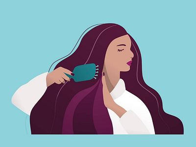 Haircare illustrator vector