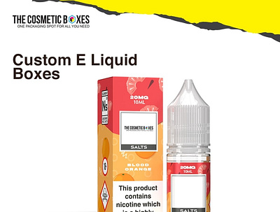 How Custom Printed E-Liquid Boxes are the Best Option?