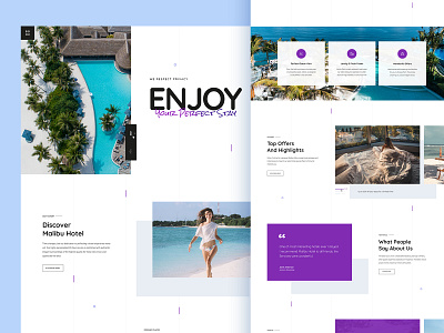 Hotel website template